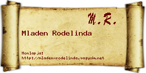 Mladen Rodelinda névjegykártya